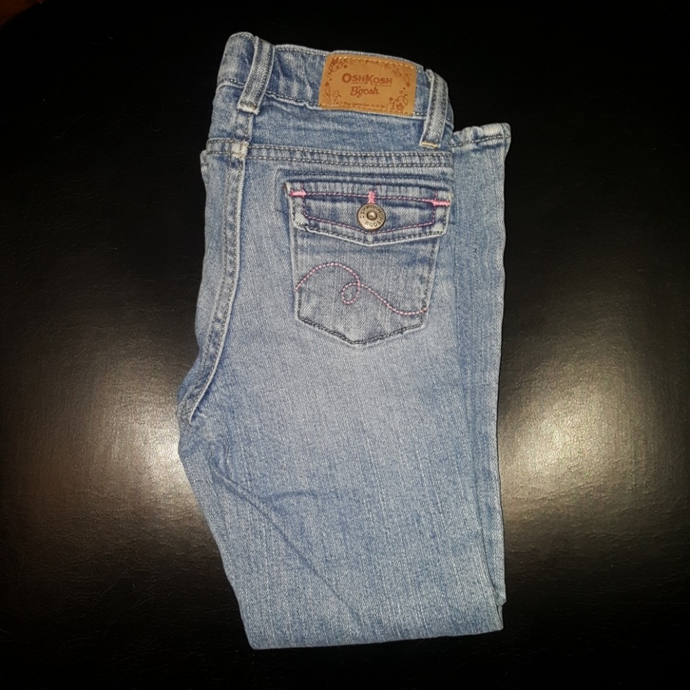 OshKosh B'gosh Girls Jeans Size 5 Slim